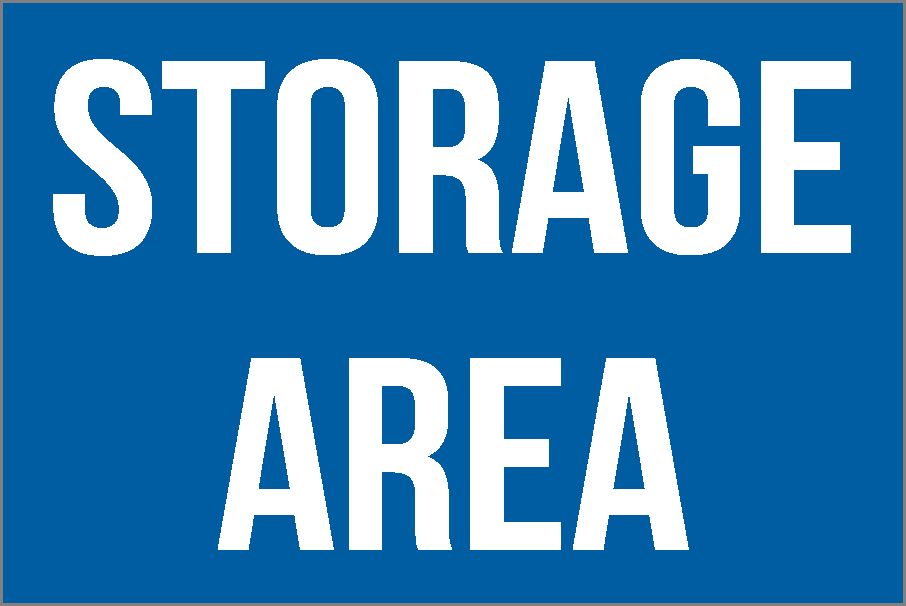 Storage Area Sign